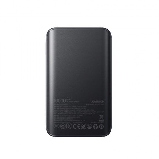 Joyroom JR-QP191 Star Series Mini 10000mAh 22.5W Powerbank with Digital Display - Black