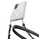 Spigen Ultra Hybrid Mag MagSafe Case for Samsung Galaxy S26 - Clear and White