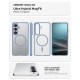Spigen Ultra Hybrid Mag MagSafe Case for Samsung Galaxy S26 - Clear Blue