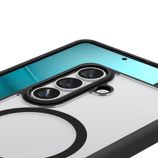 Spigen Ultra Hybrid Mag MagSafe Case for Samsung Galaxy S26 - Clear Black