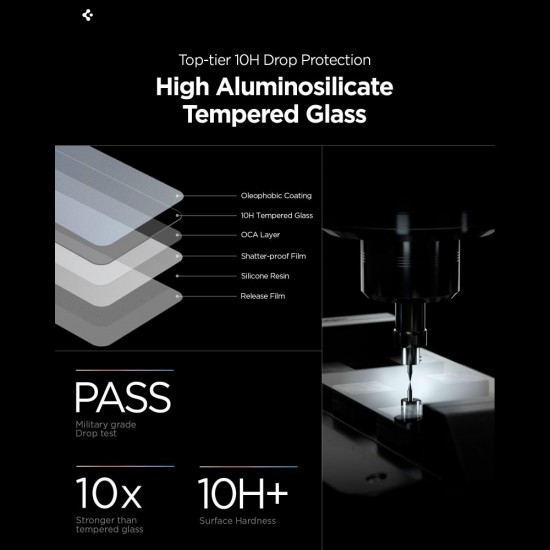 Spigen Glas.Tr Ez Fit Pro HD Tempered Glass 2-pack for Samsung Galaxy S26