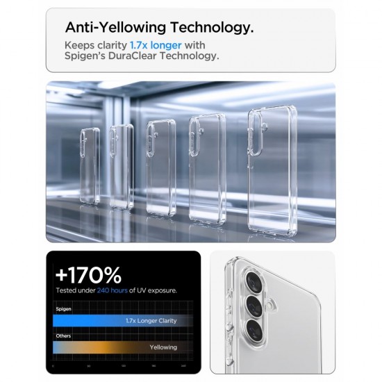 Spigen Ultra Hybrid Case for Samsung Galaxy S26+ - Transparent