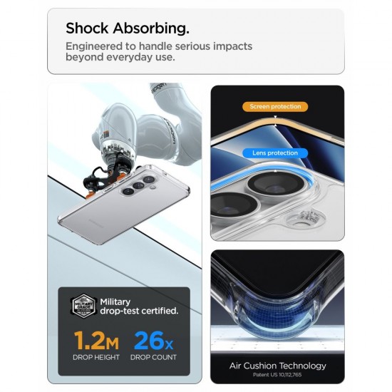 Spigen Ultra Hybrid Case for Samsung Galaxy S26+ - Transparent