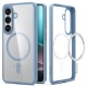 Spigen Ultra Hybrid Mag MagSafe Case for Samsung Galaxy S26+ - Clear Blue