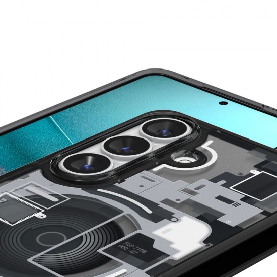 Spigen Ultra Hybrid Mag MagSafe Case for Samsung Galaxy S26+ Zero One - Clear Black