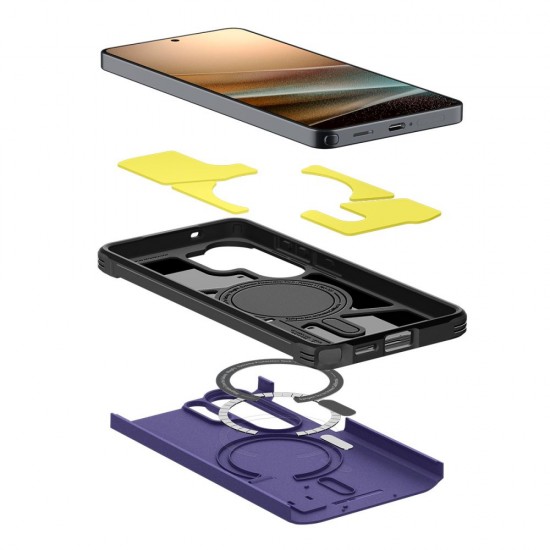 Spigen Tough Armor Mag MagSafe Case for Samsung Galaxy S26 Ultra - Purple