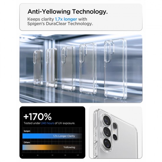 Spigen Ultra Hybrid Case for Samsung Galaxy S26 Ultra - Transparent