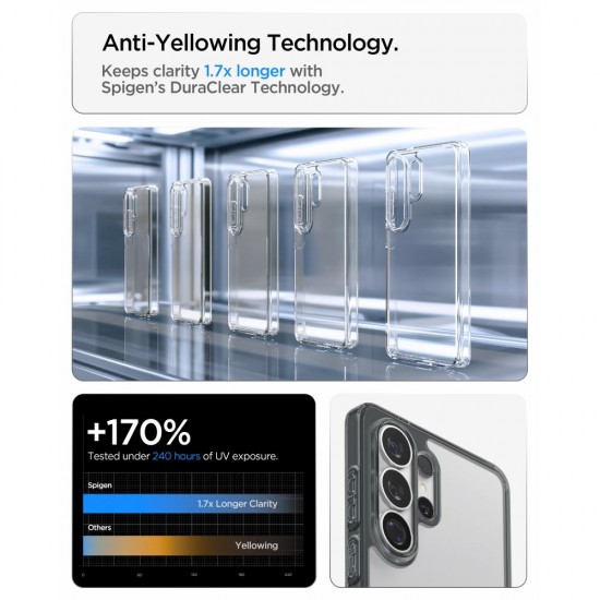 Spigen Ultra Hybrid Case for Samsung Galaxy S26 Ultra - Semi-Transparent