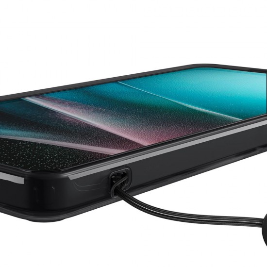 Spigen Ultra Hybrid Mag MagSafe Case for Samsung Galaxy S26 Ultra Zero One - Clear Black