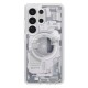 Spigen Ultra Hybrid Mag MagSafe Case for Samsung Galaxy S26 Ultra Zero One - Clear and White