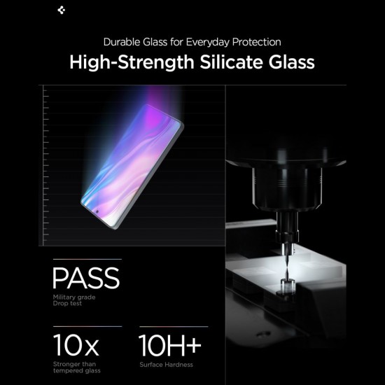 Spigen Glas.Tr Ez Fit Pro Anti Reflection Tempered Glass 2-pack for Samsung Galaxy S26 Ultra
