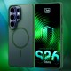 Etui 3mk Smoke MagCase na Samsung Galaxy S26 Ultra - zielone