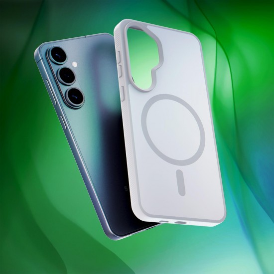 Etui 3mk Smoke MagCase na Samsung Galaxy S26 - białe