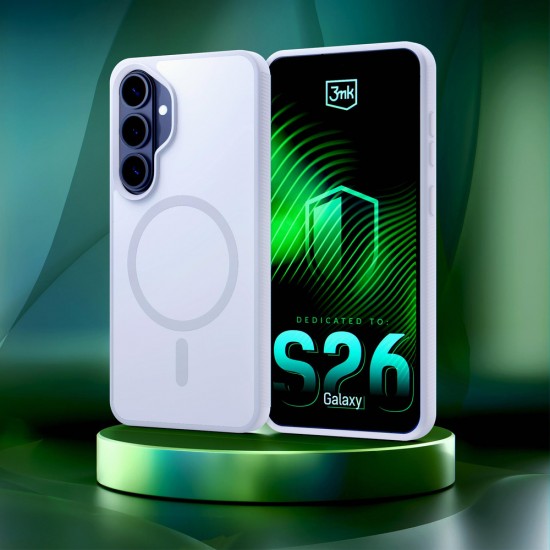 Etui 3mk Smoke MagCase na Samsung Galaxy S26 - białe