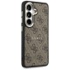 Etui Guess 4G Embossed Ring MagSafe na Samsung Galaxy S26 - brązowe