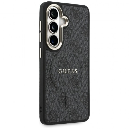 Etui Guess 4G Embossed Ring MagSafe na Samsung Galaxy S26+ - czarne