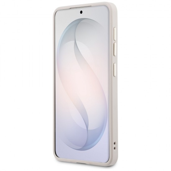 Etui Guess 4G Embossed Ring MagSafe na Samsung Galaxy S26+ - różowe