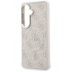 Etui Guess 4G Embossed Ring MagSafe na Samsung Galaxy S26+ - różowe