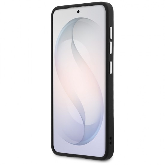 Etui Guess Fixed Glitter Triangle MagSafe na Samsung Galaxy S26 - czarne