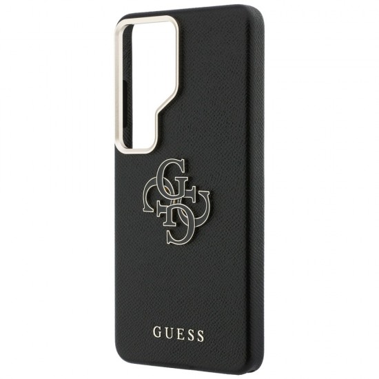 Etui Guess Grained Big 4G Metal Logo na Samsung Galaxy S26 Ultra - czarne