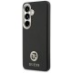 Etui Guess Rhinestone Round Logo MagSafe na Samsung Galaxy S26 - czarne