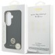 Etui Guess Rhinestone Round Logo MagSafe na Samsung Galaxy S26 - czarne