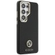 Etui Guess Rhinestone Round Logo MagSafe na Samsung Galaxy S26 Ultra - czarne