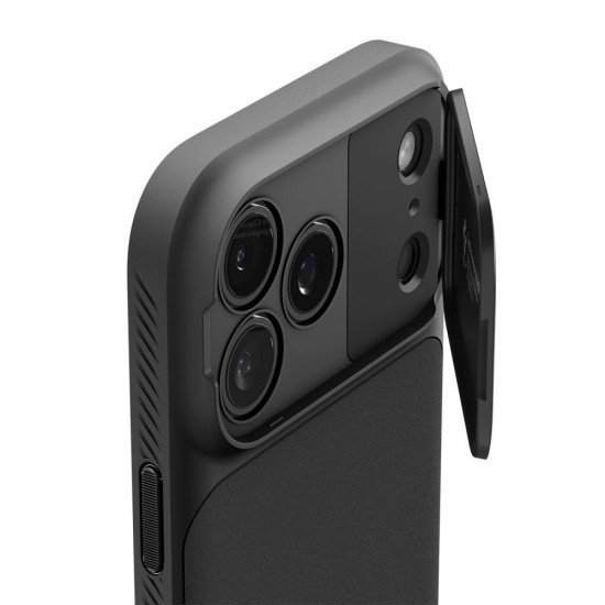 Spigen Optik Armor MagSafe case for iPhone 17 Pro - black