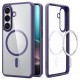 Spigen Ultra Hybrid Mag MagSafe Case for Samsung Galaxy S26 - Clear Purple
