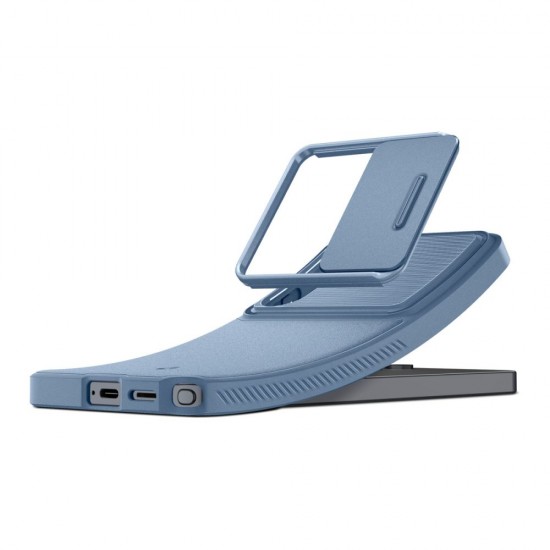 Spigen Optik Armor Case for Samsung Galaxy S26 Ultra - Blue