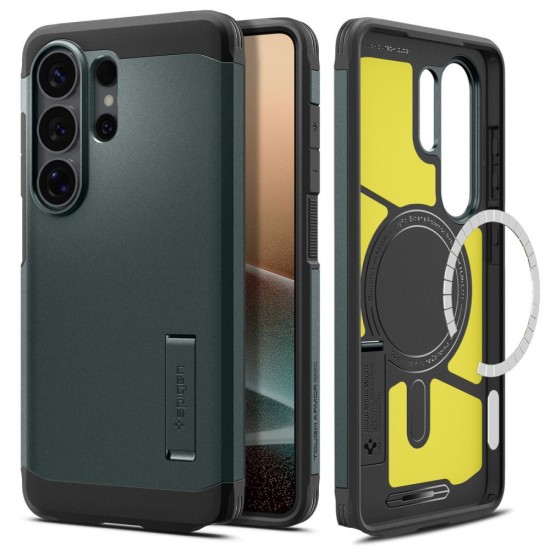 Spigen Tough Armor Mag MagSafe Case for Samsung Galaxy S26 Ultra - Green