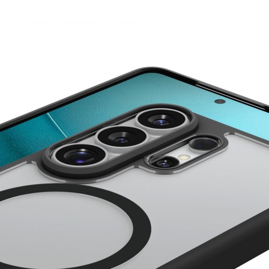 Spigen Ultra Hybrid Mag MagSafe Case for Samsung Galaxy S26 Ultra - Clear Black