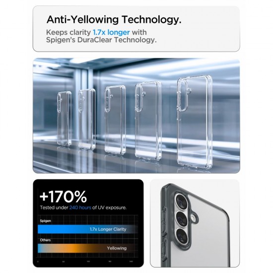 Spigen Ultra Hybrid Case for Samsung Galaxy S26 - Semi-Transparent