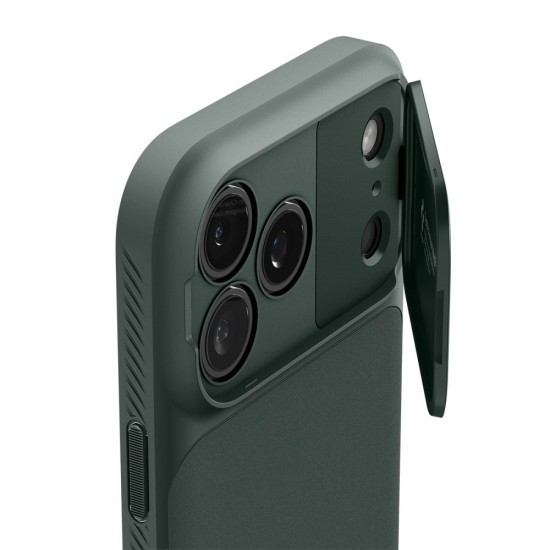 Spigen Optik Armor MagSafe Case for iPhone 17 Pro - Green