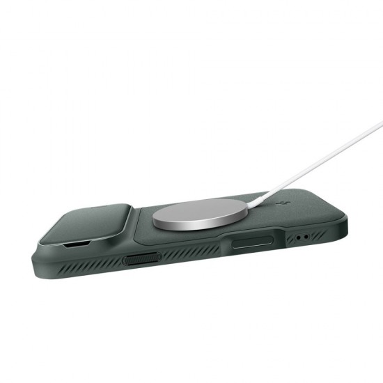 Spigen Optik Armor MagSafe Case for iPhone 17 Pro Max - Green