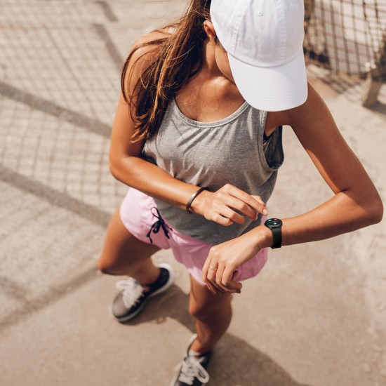 QCY Watch GT AMOLED IPX8 280mAh smartwatch - black