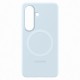 Samsung Silicone Magnet Case for Samsung Galaxy S26, MagSafe Compatible - Blue