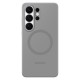 Samsung Silicone Magnet Case for Samsung Galaxy S26 Ultra, MagSafe Compatible - Gray