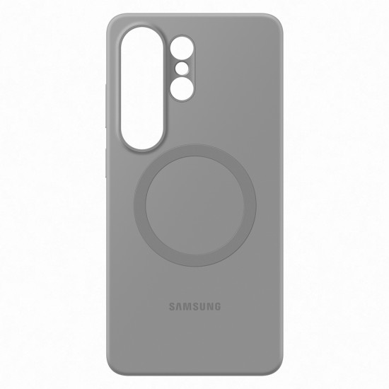 Samsung Silicone Magnet Case for Samsung Galaxy S26 Ultra, MagSafe Compatible - Gray