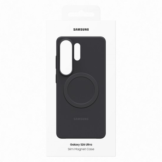 Samsung Slim Magnet Case for Samsung Galaxy S26 Ultra, MagSafe Compatible - Black