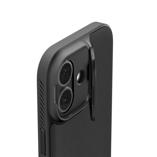 Spigen Optik Armor MagSafe case for iPhone 17 - black