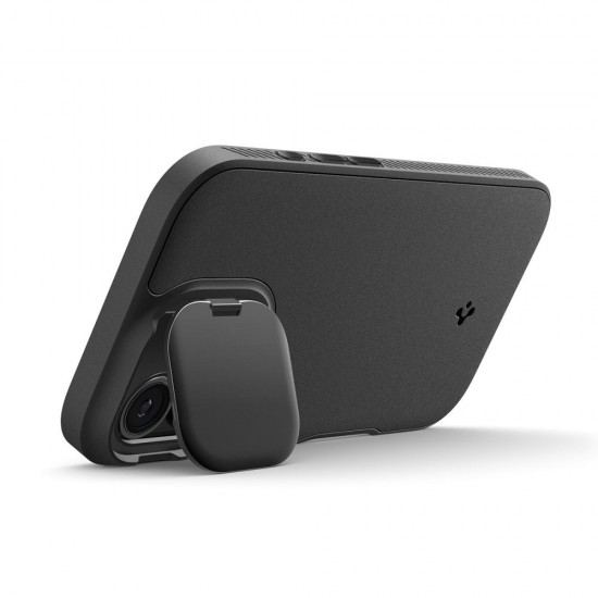 Spigen Optik Armor MagSafe case for iPhone 17 - black