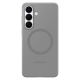 Samsung Silicone Magnet Case for Samsung Galaxy S26, MagSafe Compatible - Gray