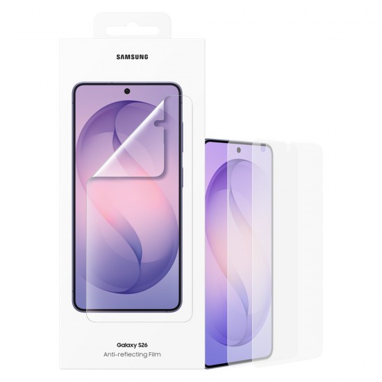 Samsung EF-US942CTE anti-reflective protective film for Samsung Galaxy S26 - 2 pcs.
