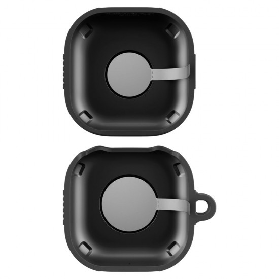 Spigen Rugged Armor Case for Samsung Galaxy Buds 4 / 4 Pro - Matte Black