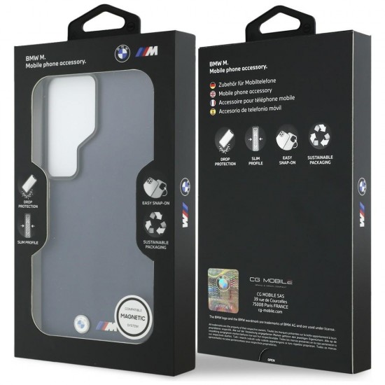 BMW M Metal Logo MagSafe Case for Samsung Galaxy S26 Ultra - Navy Blue