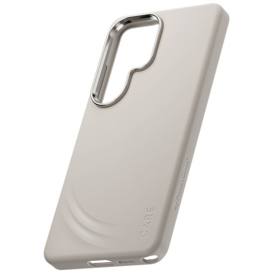 CARE by PanzerGlass Flow Vanilla Qi Case for Samsung Galaxy S26 Ultra - Beige