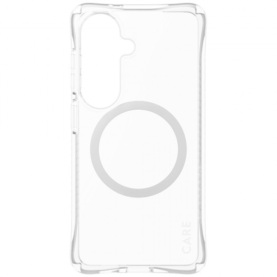 CARE by PanzerGlass Samba Transparent Qi Case for Samsung Galaxy S26 - Transparent