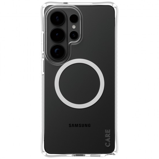 CARE by PanzerGlass Samba Transparent Qi Case for Samsung Galaxy S26 Ultra - Transparent