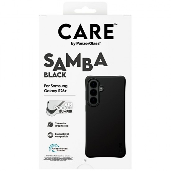 CARE by PanzerGlass Samba Black Qi Case for Samsung Galaxy S26+ - Black